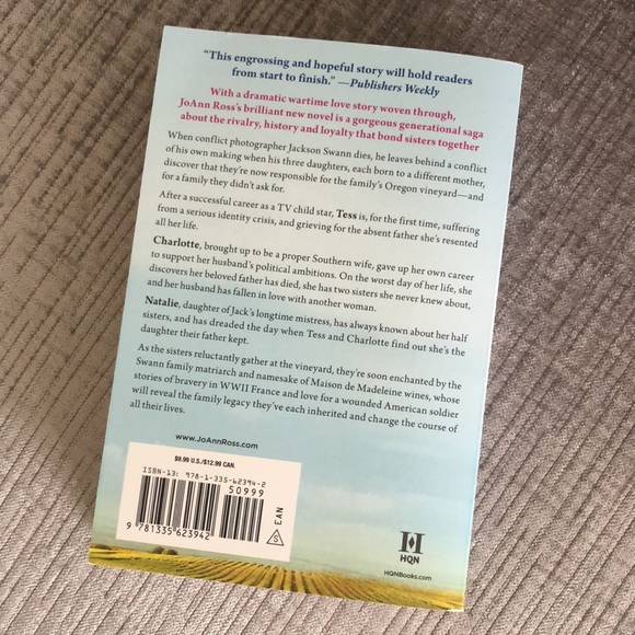 The Inheritance Author JoAnn Ross NEW excellent condition - Picture 3 of 4